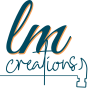 Logo LM créations couleurs